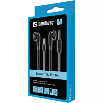 Earset Sandberg Speak’n Go 125-66 Czarny