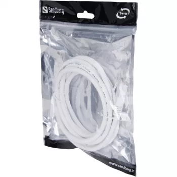 Kabel sieciowy Sandberg UTP Cat6 3 m RJ-45 Szary