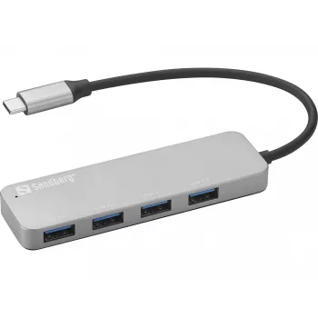 USB Hub Sandberg USB-C do 4 x USB 3.0 Hub SAVER