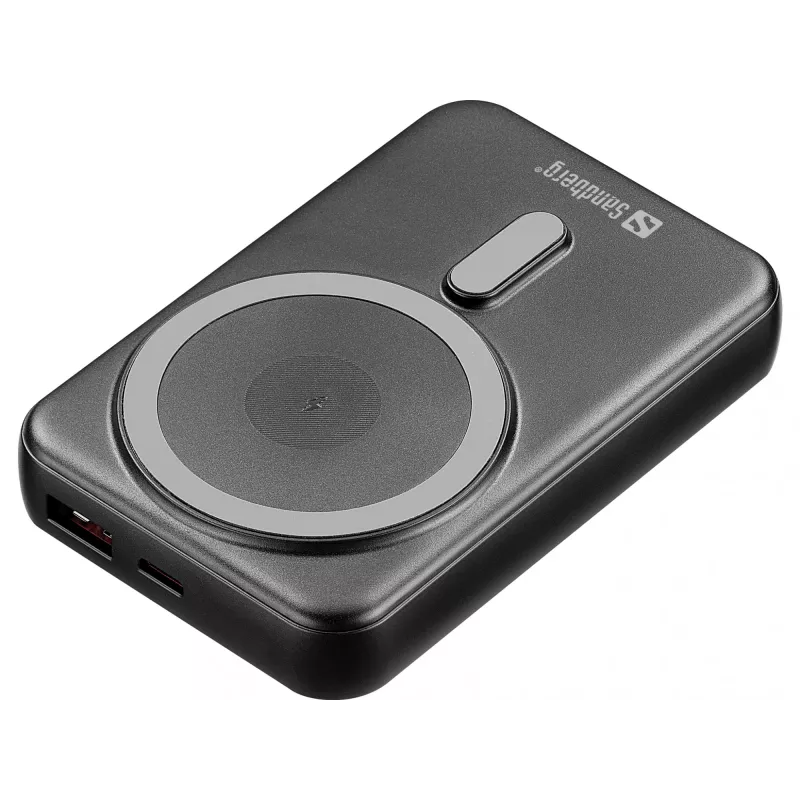 Przenośny powerbank Sandberg Mag Wireless Powerbank 10000, 10000 mAh