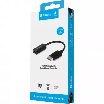 Adapter DisplayPort na HDMI Sandberg