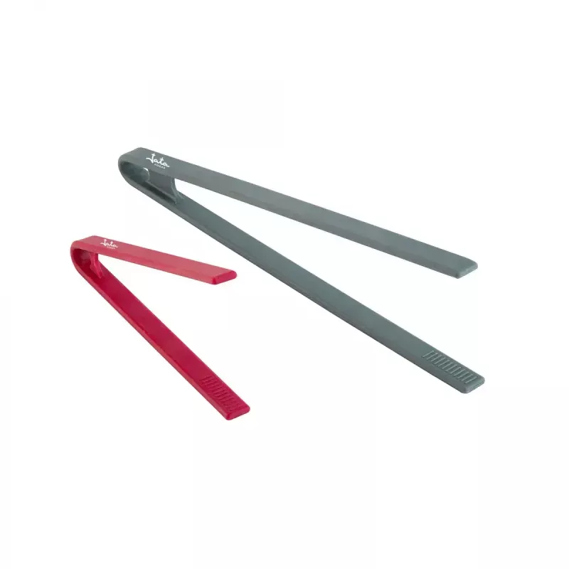 Szczypce kuchenne JATA HACC4522 293 mm Silikon Stal nierdzewna Szary Czerwony