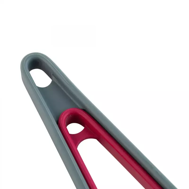 Szczypce kuchenne JATA HACC4522 293 mm Silikon Stal nierdzewna Szary Czerwony