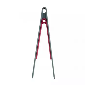 Szczypce kuchenne JATA HACC4522 293 mm Silikon Stal nierdzewna Szary Czerwony