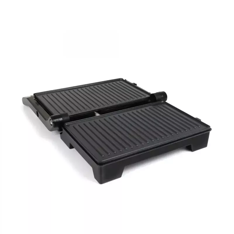 Grill kontaktowy JATA JEGR1107 1000W czarny stal nierdzewna sterowanie obrotowe