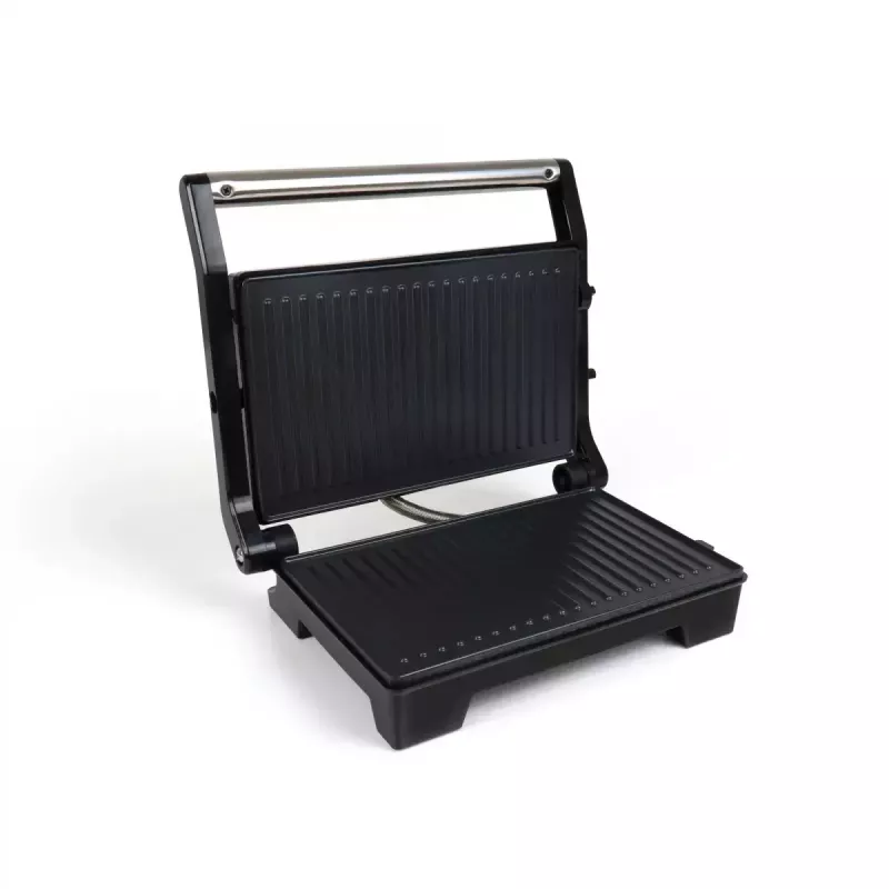 Grill kontaktowy JATA JEGR1107 1000W czarny stal nierdzewna sterowanie obrotowe