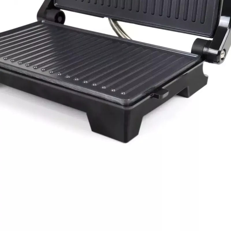 Grill kontaktowy JATA JEGR1107 1000W czarny stal nierdzewna sterowanie obrotowe