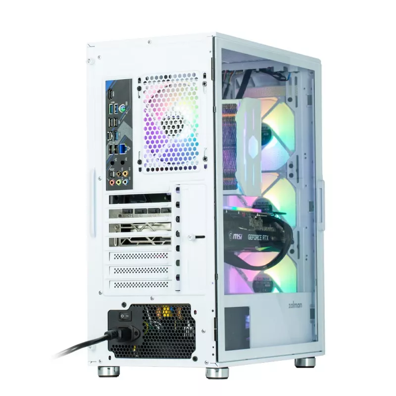 Zalman I3 NEO biały obudowa komputerowa Midi Tower