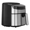 Gorąca frytkownica powietrzna Gastroback Design Air Pro 3.7 L 1300 W Czarna Stal nierdzewna