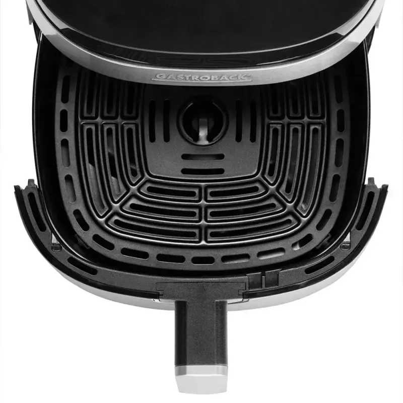 Gorąca frytkownica powietrzna Gastroback Design Air Pro 3.7 L 1300 W Czarna Stal nierdzewna