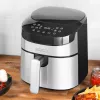 Gorąca frytkownica powietrzna Gastroback Design Air Pro 3.7 L 1300 W Czarna Stal nierdzewna