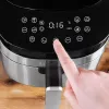 Gorąca frytkownica powietrzna Gastroback Design Air Pro 3.7 L 1300 W Czarna Stal nierdzewna