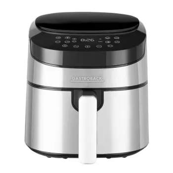 Gorąca frytkownica powietrzna Gastroback Design Air Pro 3.7 L 1300 W Czarna Stal nierdzewna