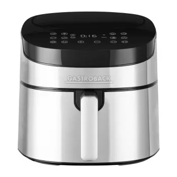 Frytkownica beztłuszczowa Gastroback Design Air Pro XXL 6,5 L 1600 W czarna stal nierdzewna