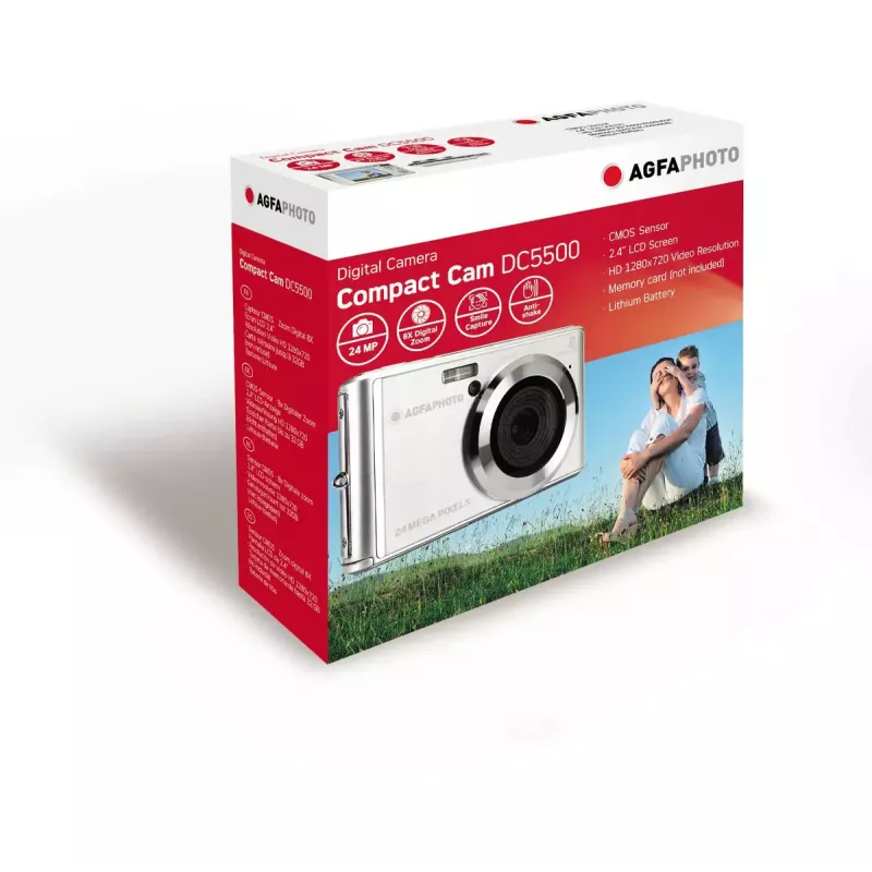 Aparat cyfrowy AGFA Realishot DC5500 — 16 MP, 3-krotny zoom optyczny