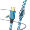Kabel USB Hama Reflective USB 2.0 1,5 m USB A Micro-USB B Niebieski