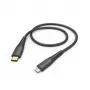 Kabel Lightning Hama 00201602 1,5 m czarny USB C 3A