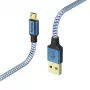 Kabel USB Hama 00178289 USB 2.0 1,5 m USB A Micro-USB B niebieski