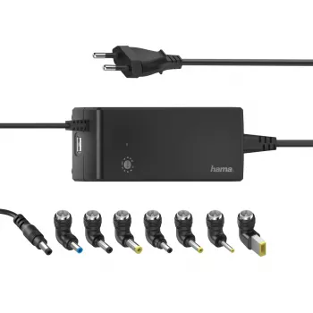Hama 00200004 ładowarka do urządzeń mobilnych Laptop Czarny AC Wewnętrzna