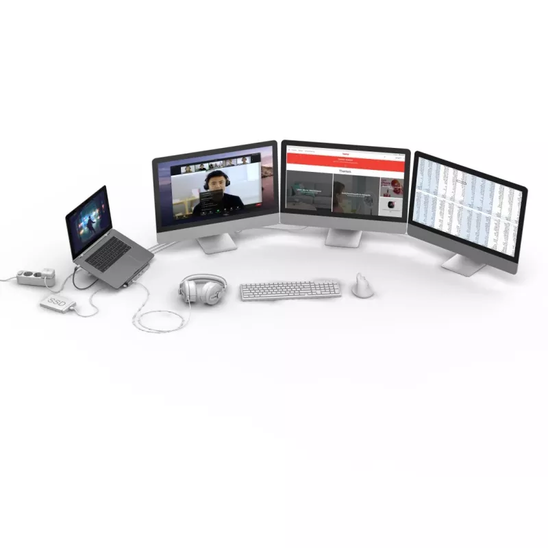 Hama Connect2Office Stand Laptop stand Antracyt