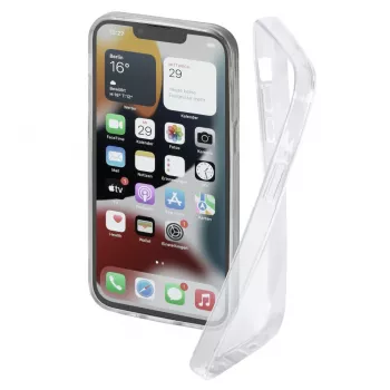 Hama Crystal Clear etui na telefon komórkowy 17 cm (6,7 cala) Pokrowiec Przezroczysty