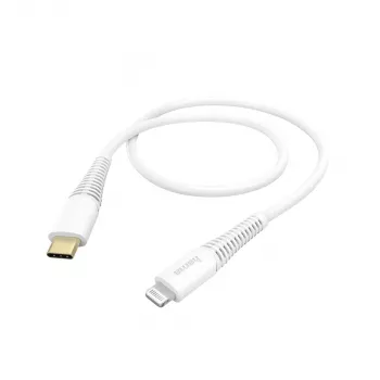 Kabel Hama 00183309 Lightning 1,5 m biały