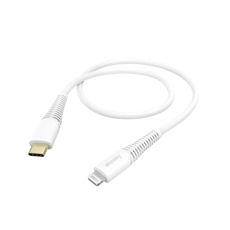 Kabel Hama 00183309 Lightning 1,5 m biały
