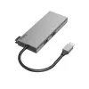 Hama 00200110 stacja dokująca/replikator portów do laptopa USB 3.2 Gen 1 (3.1 Gen 1) Type-C Szary