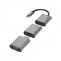 Hama 00200306 Adapter graficzny USB 4096 x 2160 pikseli Szary
