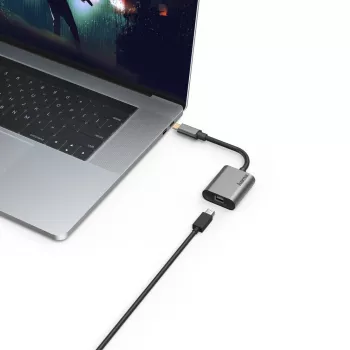 Hama 00200306 Adapter graficzny USB 4096 x 2160 pikseli Szary
