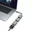 Hama 00200306 Adapter graficzny USB 4096 x 2160 pikseli Szary