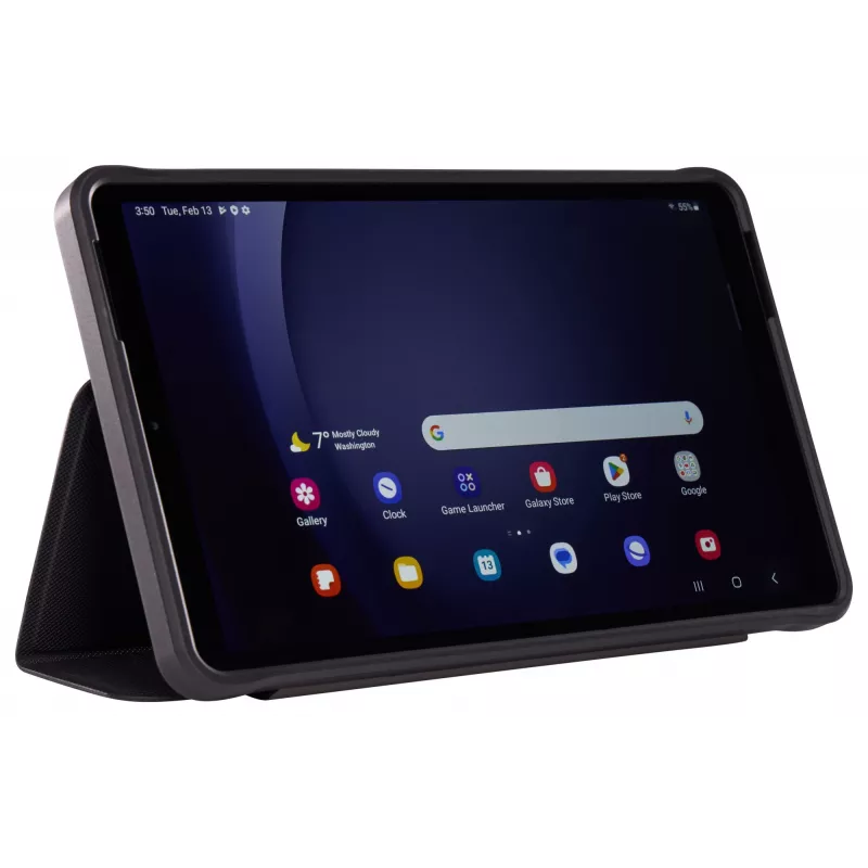 Case Logic SnapView CSGE2196 czarne etui Samsung Galaxy Tab A9 8,7 cala, 22,1 cm