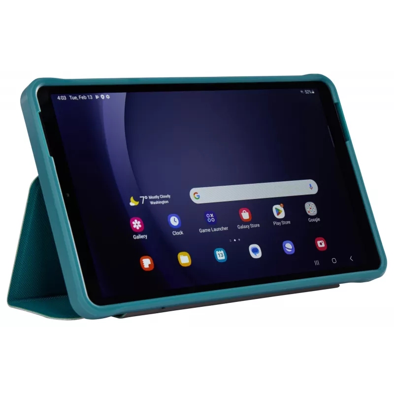 Case Logic SnapView CSGE2196 Patina Blue etui Samsung Galaxy Tab A9 8,7 cala, 22,1 cm