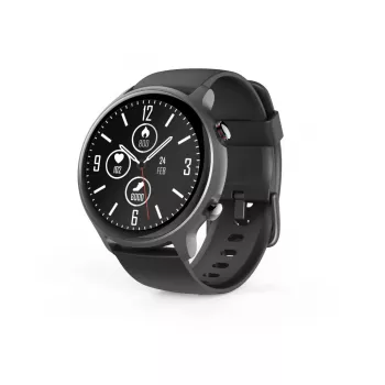 Hama Fit Watch 6910 3.25 cm (1.28 cala) LCD 46 mm Cyfrowy Dotykowy Szary GPS (satelita)