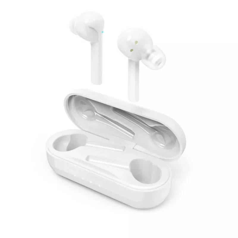 Hama Spirit Go Zestaw słuchawkowy bezprzewodowy douszny Połączenia/Muzyka Bluetooth Biały