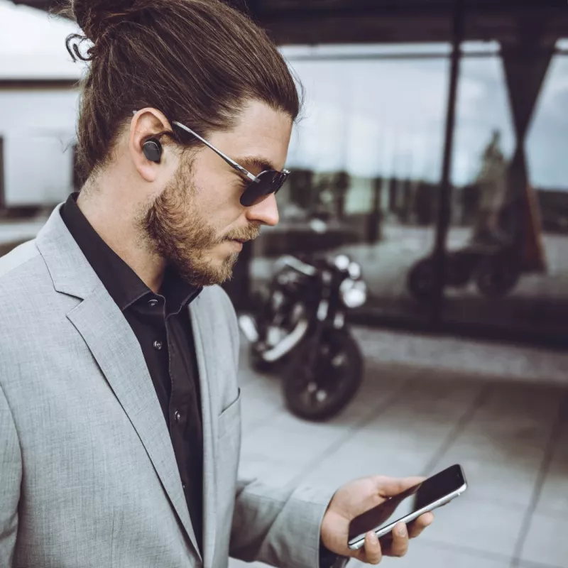 Hama Spirit Pure Headset Wireless In-ear Calls/Music Bluetooth Czarny