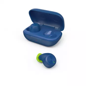 Hama Spirit Chop Zestaw słuchawkowy True Wireless Stereo (TWS) Douszny Połączenia/Muzyka Bluetooth Niebieski