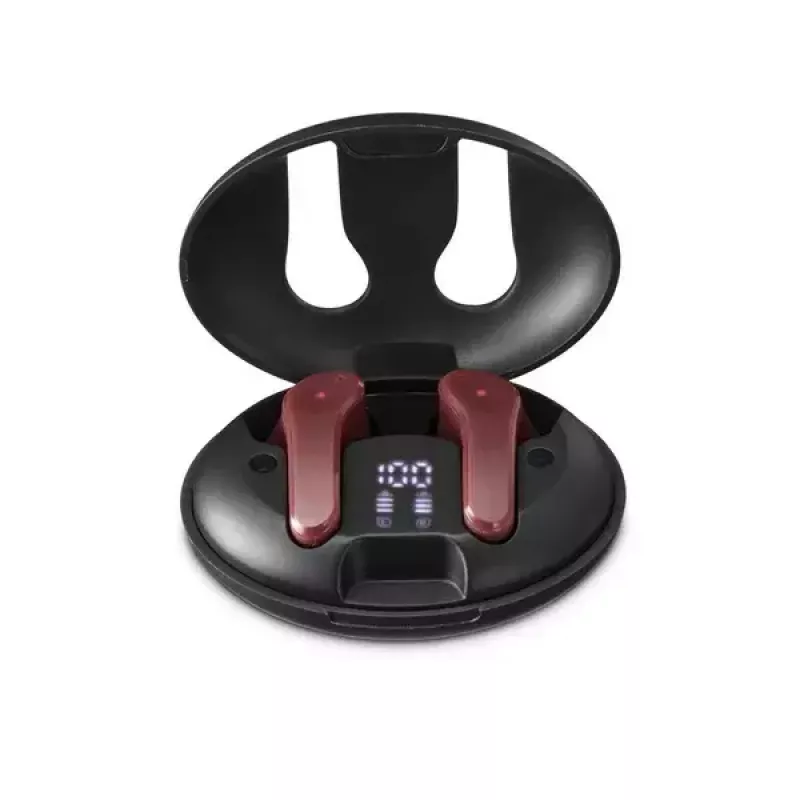 Hama Spirit Unchained Zestaw słuchawkowy True Wireless Stereo (TWS) douszny Muzyka Bluetooth Czarny, Czerwony