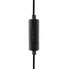 Hama 00184192 zestaw słuchawkowy Przewodowa Douszny Rozmowy/Muzyka USB Typu-C Czarny, Ciemnoszary