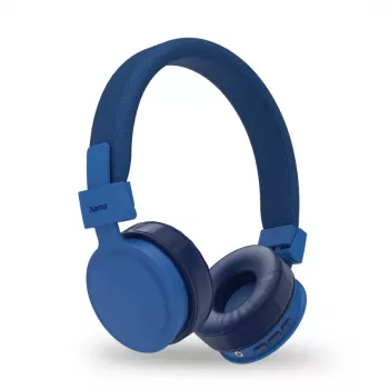 Hama Freedom Lit II Zestaw słuchawkowy Bezprzewodowy Nagłowny Rozmowy/Muzyka USB Type-C Bluetooth Niebieski