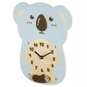Hama Koala, zegar mechaniczny wahadłowy, Inny, Niebieski, Brązowy, Drewno