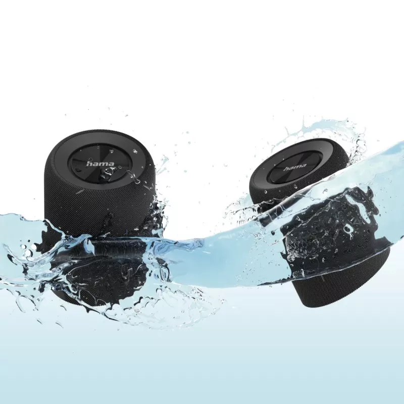 Hama Twin 3.0 przenośny głośnik stereo Czarny 30 W