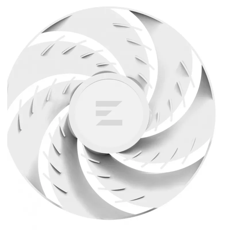 Wentylator obudowy 120 mm ARGB ZALMAN ZM-AF120R ARGB biały — 120 mm, podświetlenie ARGB, biała ramka