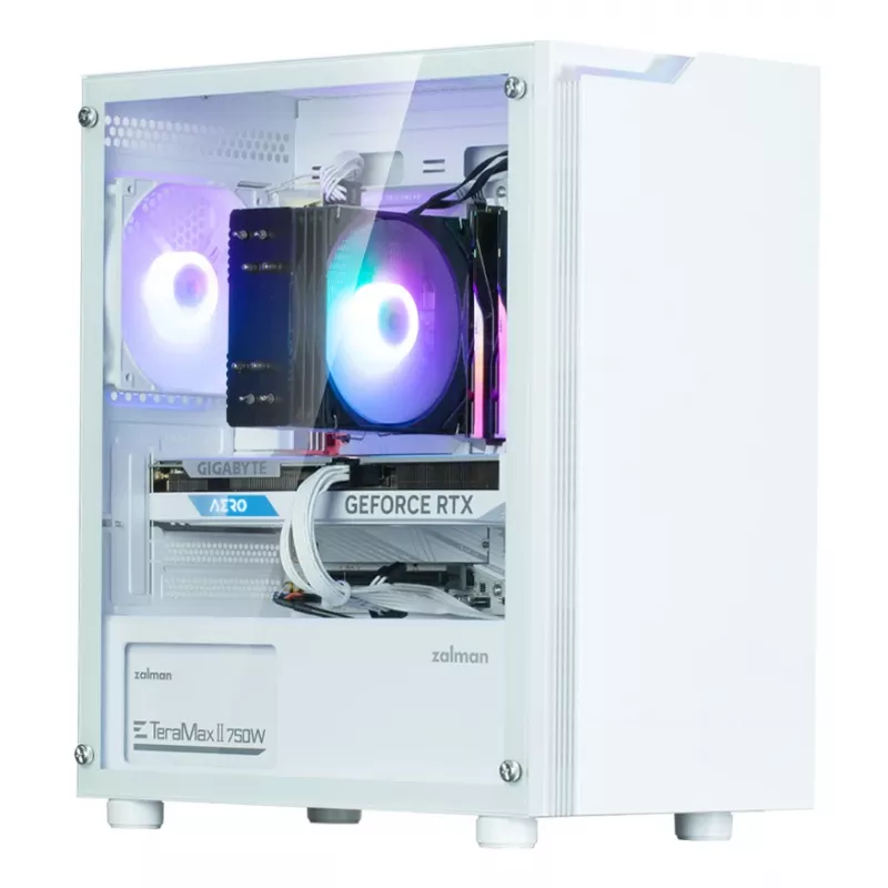 Obudowa komputerowa Zalman T4 Plus Mini Tower biały