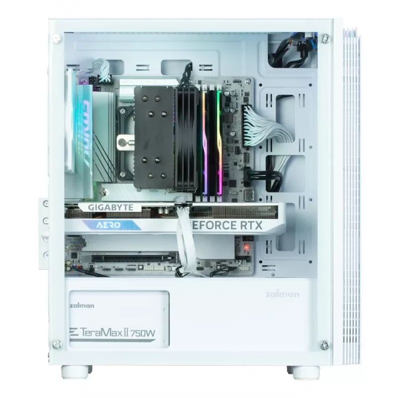 Obudowa komputerowa Zalman T4 Plus Mini Tower biały