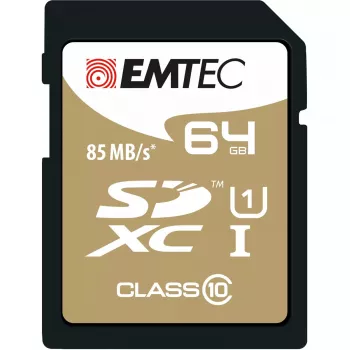 Karta pamięci Emtec 64GB SDXC Class 10 ECMSD64GXC10GP