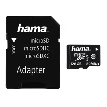 microSDXC Hama 128 GB UHS-I Class 10 00124158
