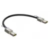Kabel sieciowy D-Link CXP 120G, 0,5 m, CXP męski–CXP męski, czarny