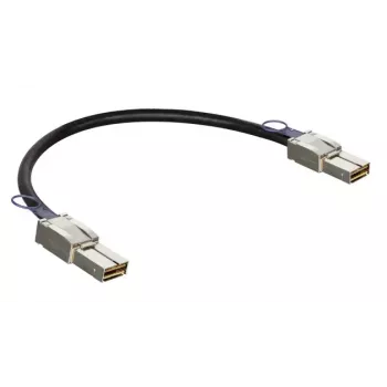 Kabel sieciowy D-Link CXP 120G, 0,5 m, CXP męski–CXP męski, czarny