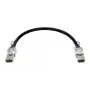 Kabel sieciowy D-Link CXP 120G, 0,5 m, CXP męski–CXP męski, czarny